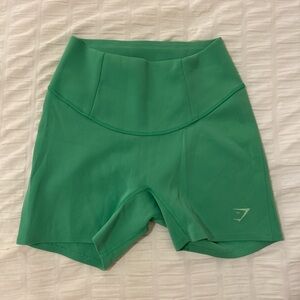 Gymshark Women’s Green Biker Shorts